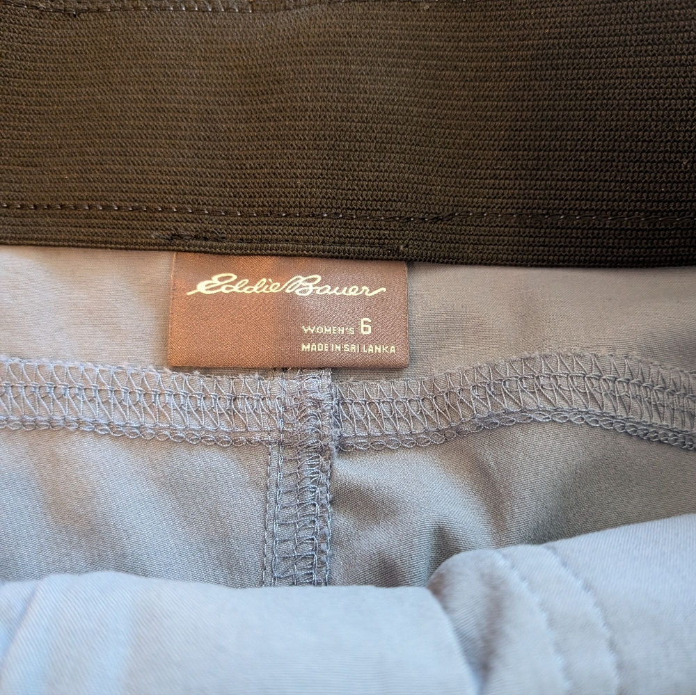 2 Pairs Of Women's Horizon High-Rise Straight Leg Cropped Pants By Eddie bauer - Picture 5 of 5